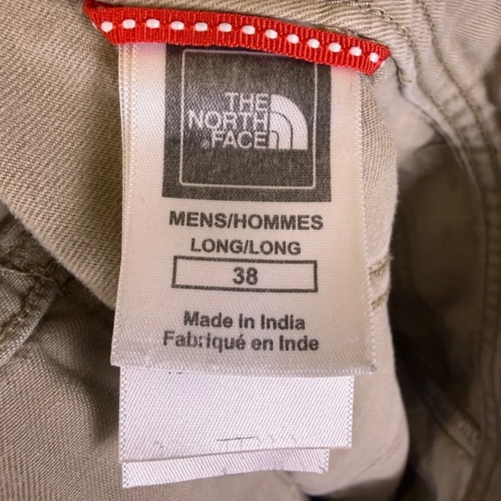 The‎ North Face Mens Cargo Shorts 38 Khaki Cotton Canvas Utility Hiking Outdoor